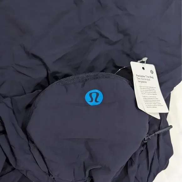 Lululemon Packable Large Tote 30L Dark Blue - Picture 3 of 5